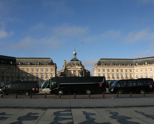 Bus avec chauffeur privé à Bordeaux